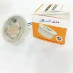 لامپ هالوژن 6 وات نمانور مدل MR16 پایه سیم دار