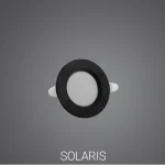 پنل ال ای دی 7 وات بدنه مشکی دایره ای پارس شعاع توس
