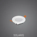 پنل ال ای دی 7 وات دایره ای پارس شعاع توس