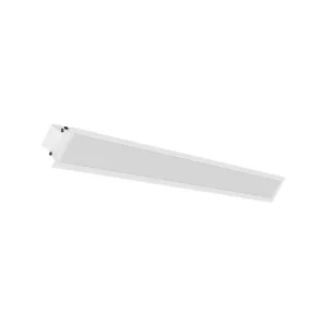 چراغ خطی توکار لاینیوم بدنه سفید عرض 5/5 سانت طول 120 سانت 48 وات EDC
