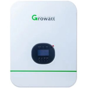 سانورتر 3 کیلووات، 24 ولت، 50 آمپر MPPT برند Growatt مدل SPF3000TL HVM-24